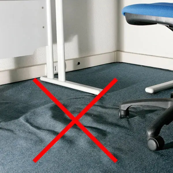 tapis de bureau avec picots : protection optimale des tapis et moquettes