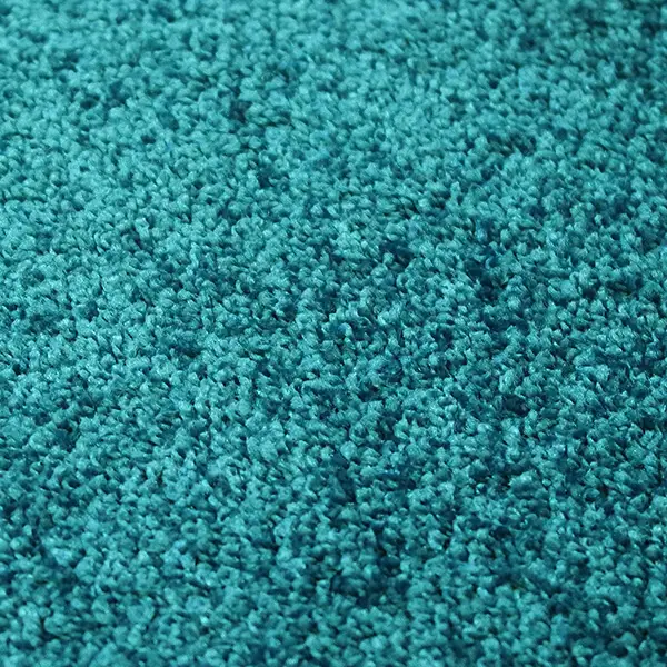 Tapîs Soft Bleu: zoom fibres