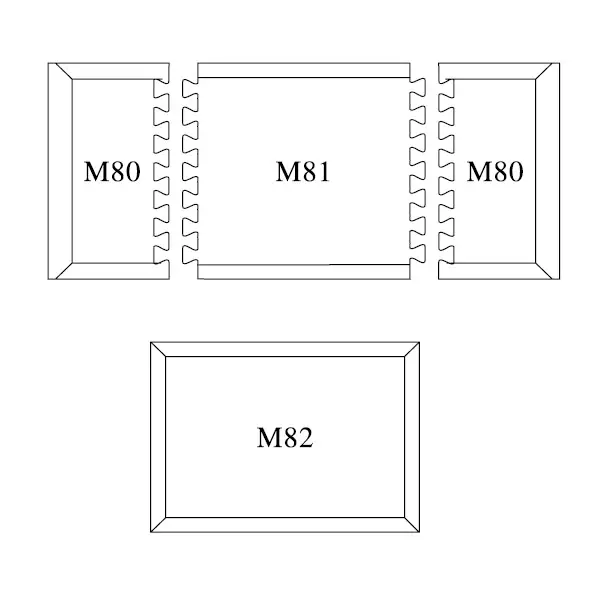 MPB82 : Le tapis connectable Schema