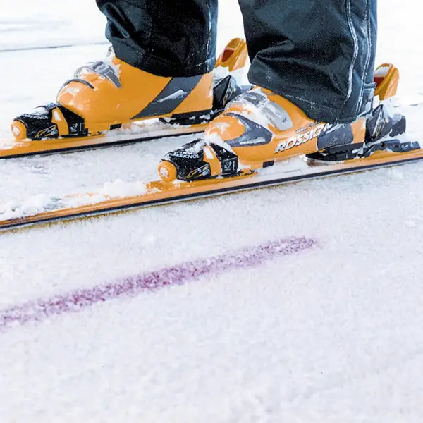 ASTROSKI Tapis en rouleau : Les skis glissent dessus